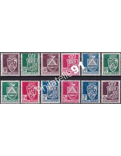 Algérie, n° 184 à 195 charnière, Timbres colonies francaises
