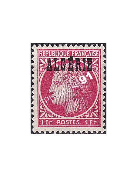 Algérie, n° 228 charnière, Timbres colonies francaises