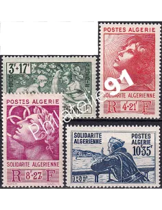 Algérie, n° 249 à 252 charnière, Timbres colonies francaises