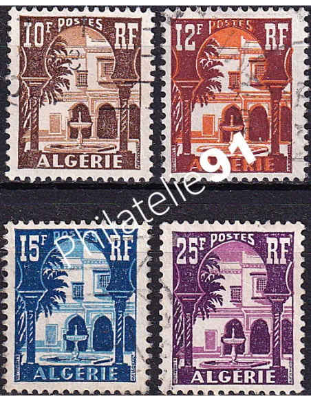 Algérie, n° 313A à 314A oblitérés, Timbres colonies francaises