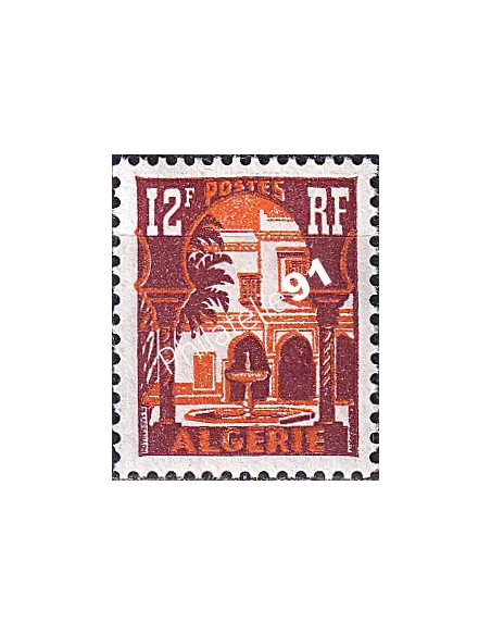 Algérie, n° 313B charnière, Timbres colonies francaises
