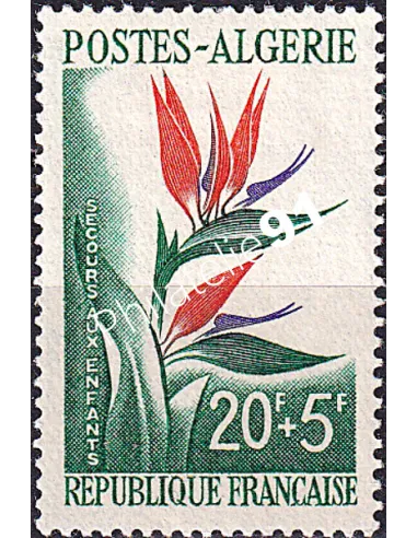 Algérie, n° 351 charnière, Timbres colonies francaises