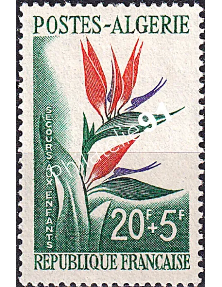 Algérie, n° 351 charnière, Timbres colonies francaises
