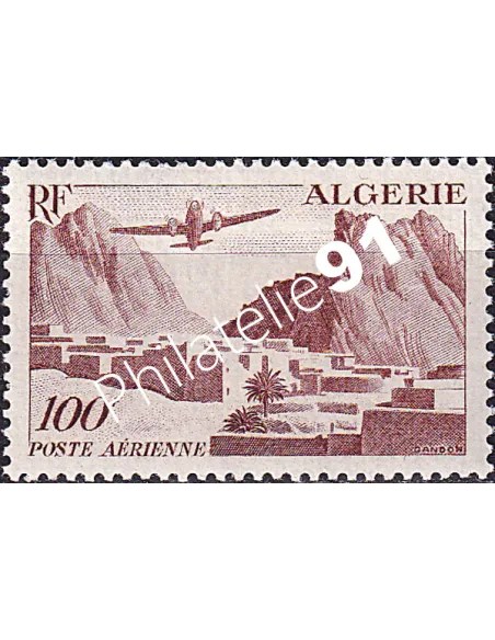 Algérie, PA n° 10, Timbres colonies francaises