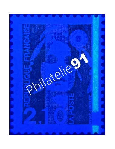 Variété sur Timbre n° 2622, collection timbres France.