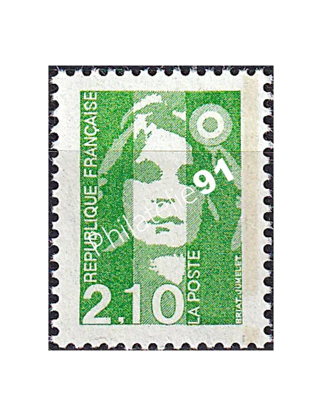 Variété sur Timbre n° 2622, collection timbres France.