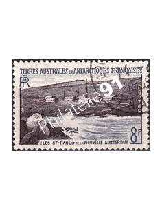 TAAF, n° 5 oblitéré, Collection Timbres Dom-Tom