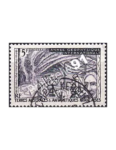 TAAF, n° 8 oblitéré, Collection Timbres Dom-Tom