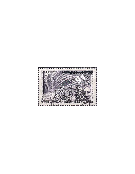 TAAF, n° 8 oblitéré, Collection Timbres Dom-Tom