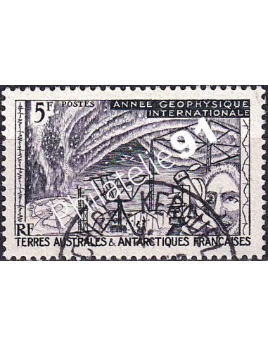 TAAF, n° 8 oblitéré, Collection Timbres Dom-Tom