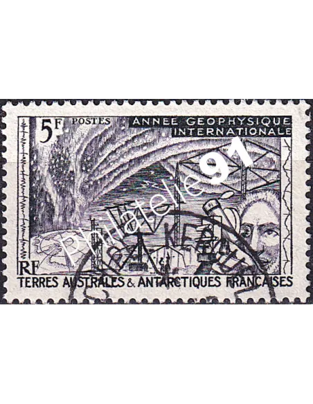 TAAF, n° 8 oblitéré, Collection Timbres Dom-Tom