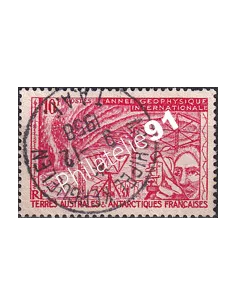 TAAF, n° 9 oblitéré, Collection Timbres Dom-Tom