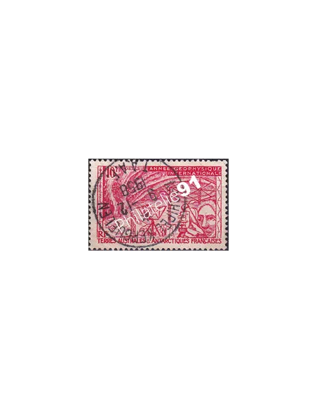 TAAF, n° 9 oblitéré, Collection Timbres Dom-Tom