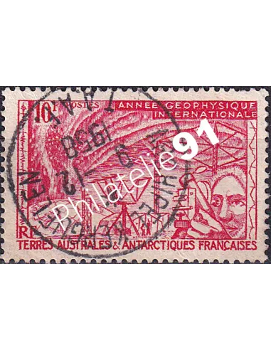 TAAF, n° 9 oblitéré, Collection Timbres Dom-Tom