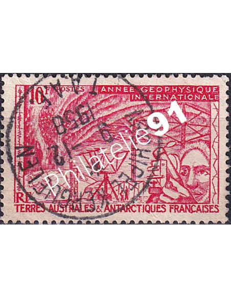 TAAF, n° 9 oblitéré, Collection Timbres Dom-Tom
