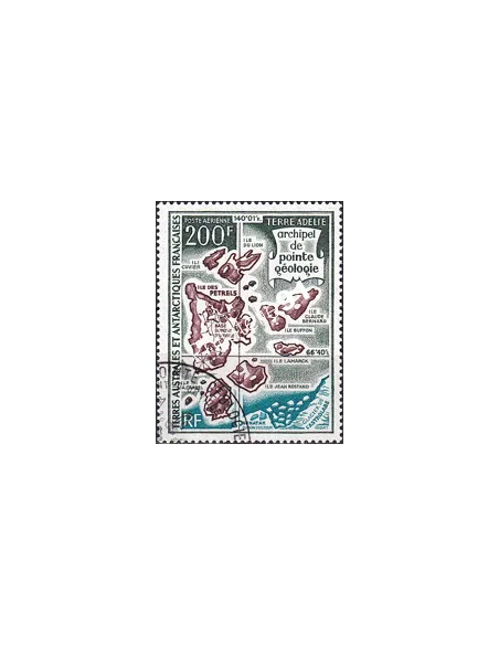 TAAF, PA n° 24 oblitéré, Collection timbres Dom-Tom