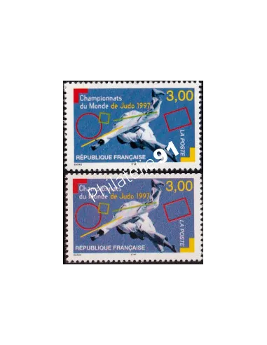 Timbre de France n° 3111 ** - sport - Variété de couleur