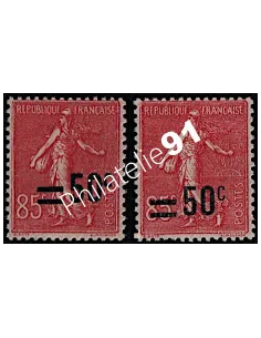 Variété sur timbre n° 199, collection timbres France