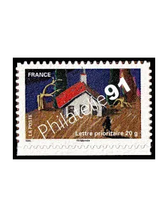 Variété sur timbre adhésif n° 536, collection timbres France