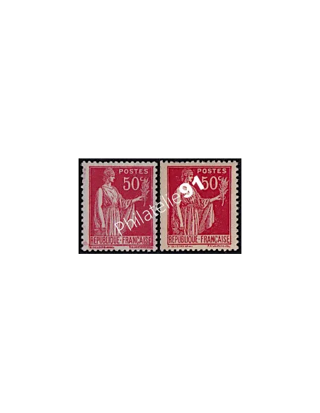 Timbre de France n° 367  - Variété .