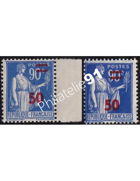 Timbre de France n° 482  - Variété.