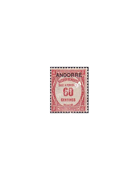 Andorre Français, Timbre-taxe n° 11 charnière, timbres d'Andorre