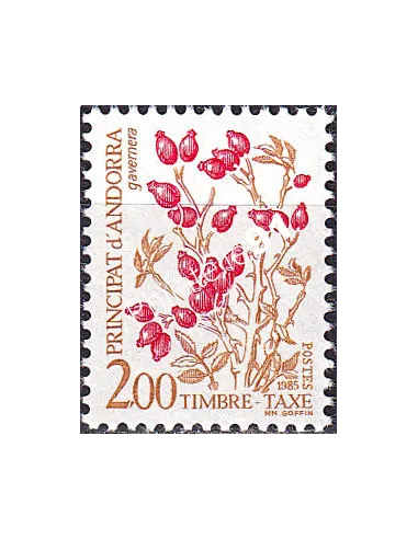 Andorre Français, Timbre-taxe neuf n° 59, timbres d'Andorre