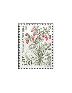 Andorre Français, Timbre-taxe neuf n° 62, timbres d'Andorre