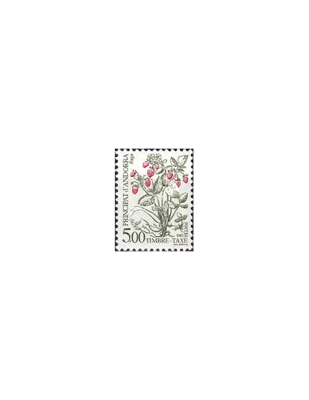Andorre Français, Timbre-taxe neuf n° 62, timbres d'Andorre