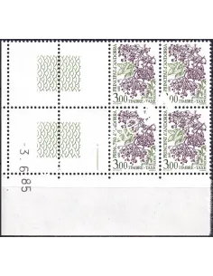 Andorre Français, Coin daté du timbre-taxe n° 60, timbres d'Andorre