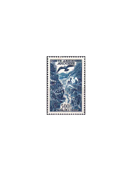 Timbre PA n° 4 neuf, collection timbres Andorre Français