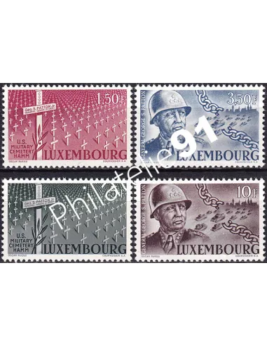 Luxembourg, n° 398 à 401, collection timbres Europe