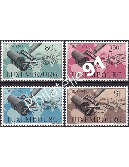 Luxembourg, n° 425 à 428, collection timbres Europe