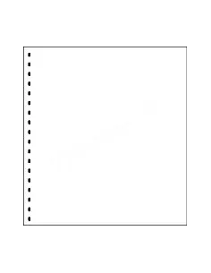 LINDNER - Feuillet de protection pour feuilles neutres ou OMNIA - 800