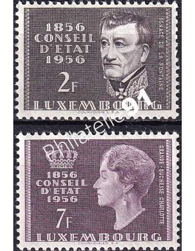 Luxembourg, n° 518 à 519, collection timbres Europe