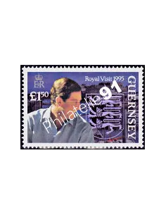 Timbre de GUERNESEY n° 684, Prince Charles, timbres d'Europe