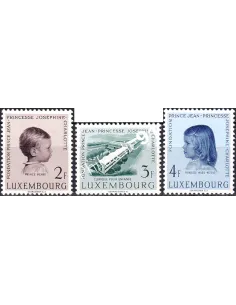 Luxembourg, n° 528 à 530, collection timbres Europe