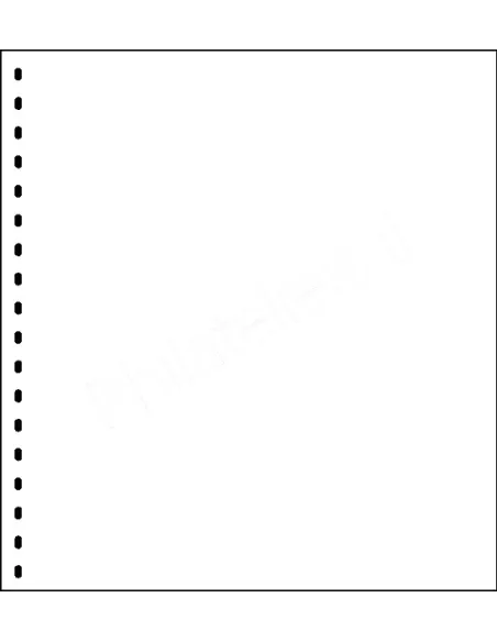 LINDNER - Feuillet de protection pour feuilles neutres ou OMNIA - 800