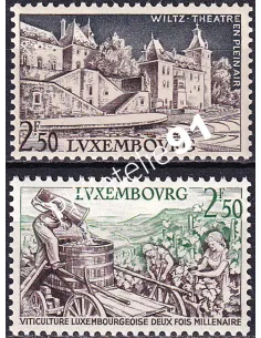 Luxembourg, n° 551 à 552, collection timbres Europe