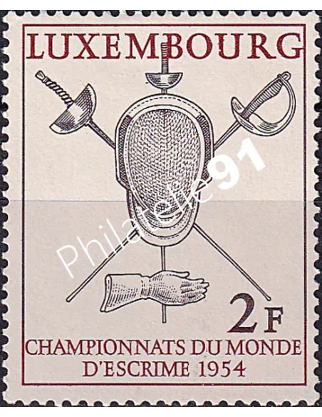 Luxembourg, n° 482, collection timbres Europe