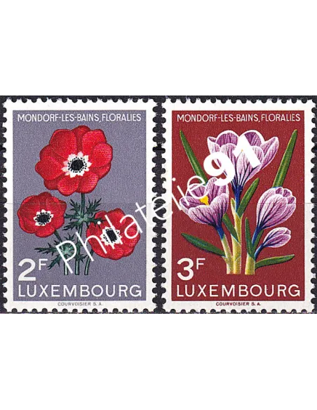Luxembourg, n° 506 à 507, collection timbres Europe