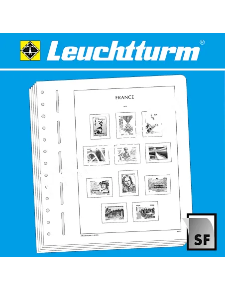 LEUCHTTURM Europa 1985 à 1989, matériel d'occasion