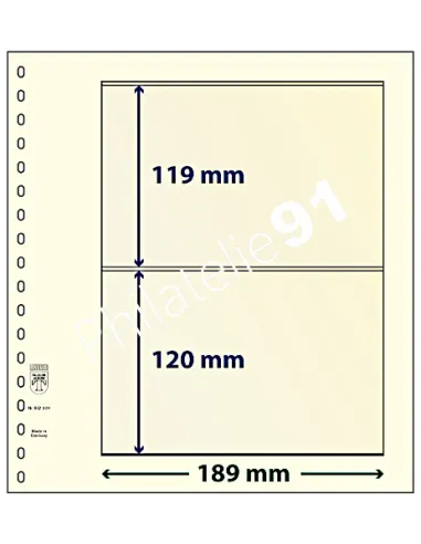 LINDNER - OCCASION  Lot de 10 pages LINDNER T