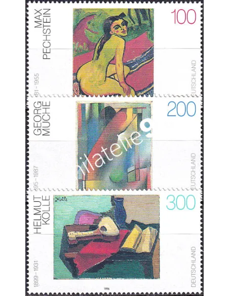 RFA, n° 1675 à 1677 neufs, Collection timbres Allemagne