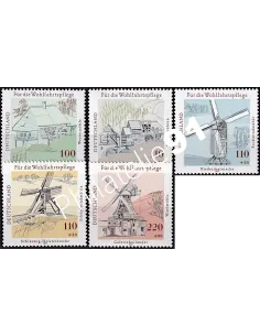 RFA, n° 1780 à 1784, Collection timbres Allemagne