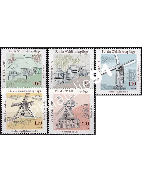 RFA, n° 1780 à 1784, Collection timbres Allemagne