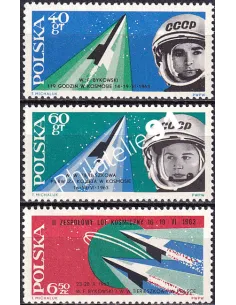 Pologne, n° 1281 à 1283 neufs, collection timbres Europe