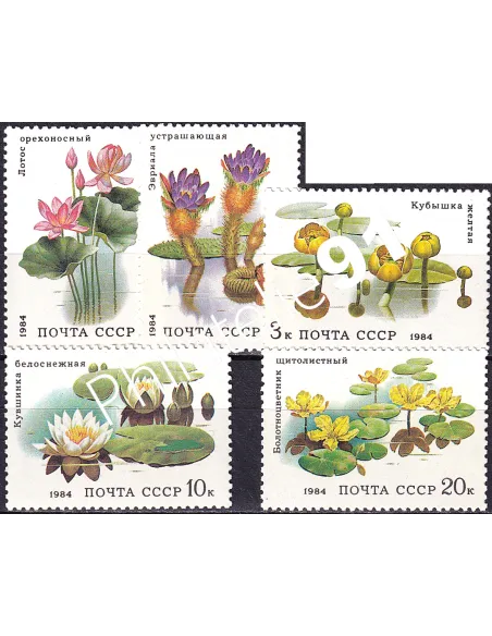 Russie, n° 5095 à 5099 neufs, collection timbres Europe