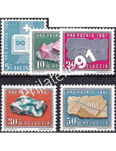 Suisse, n° 677 à 681 neufs, collection timbres Europe