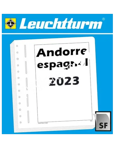 LEUCHTTURM Andorre espagnol 2023, matériel philatélique